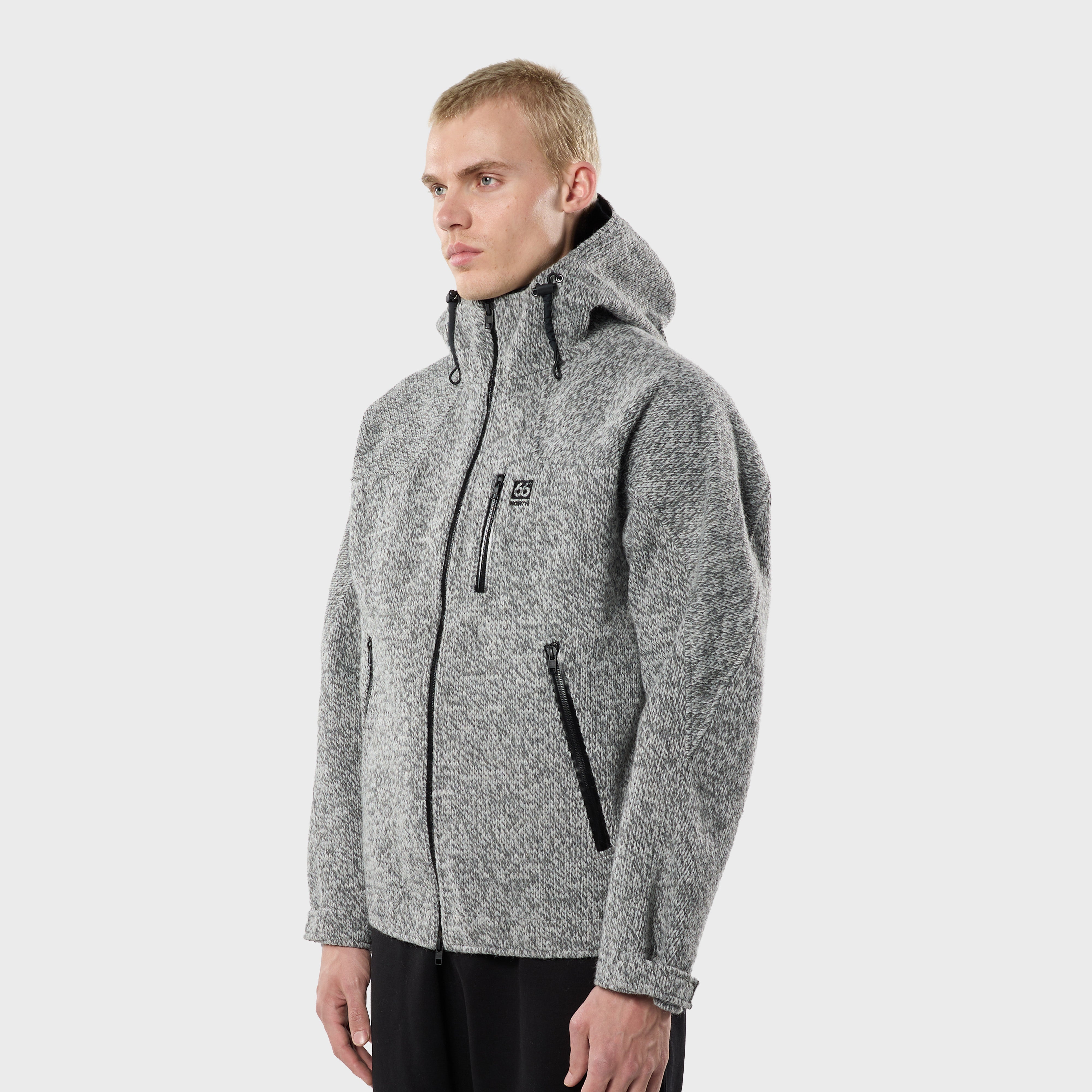Men - Vindur Wool Jacket - Light Grey – 66°North