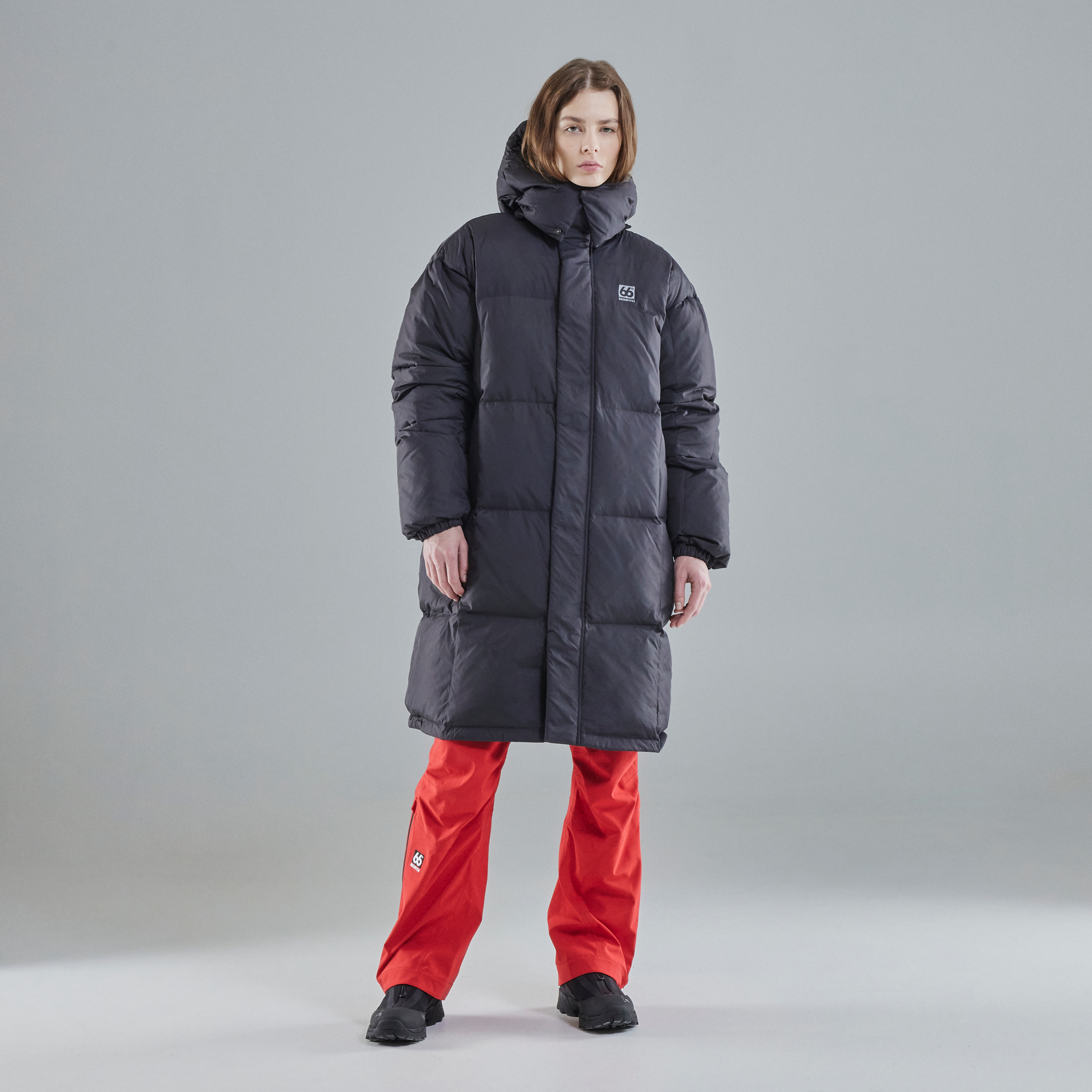 Men - Dyngja Down Coat - Obsidian – 66°North