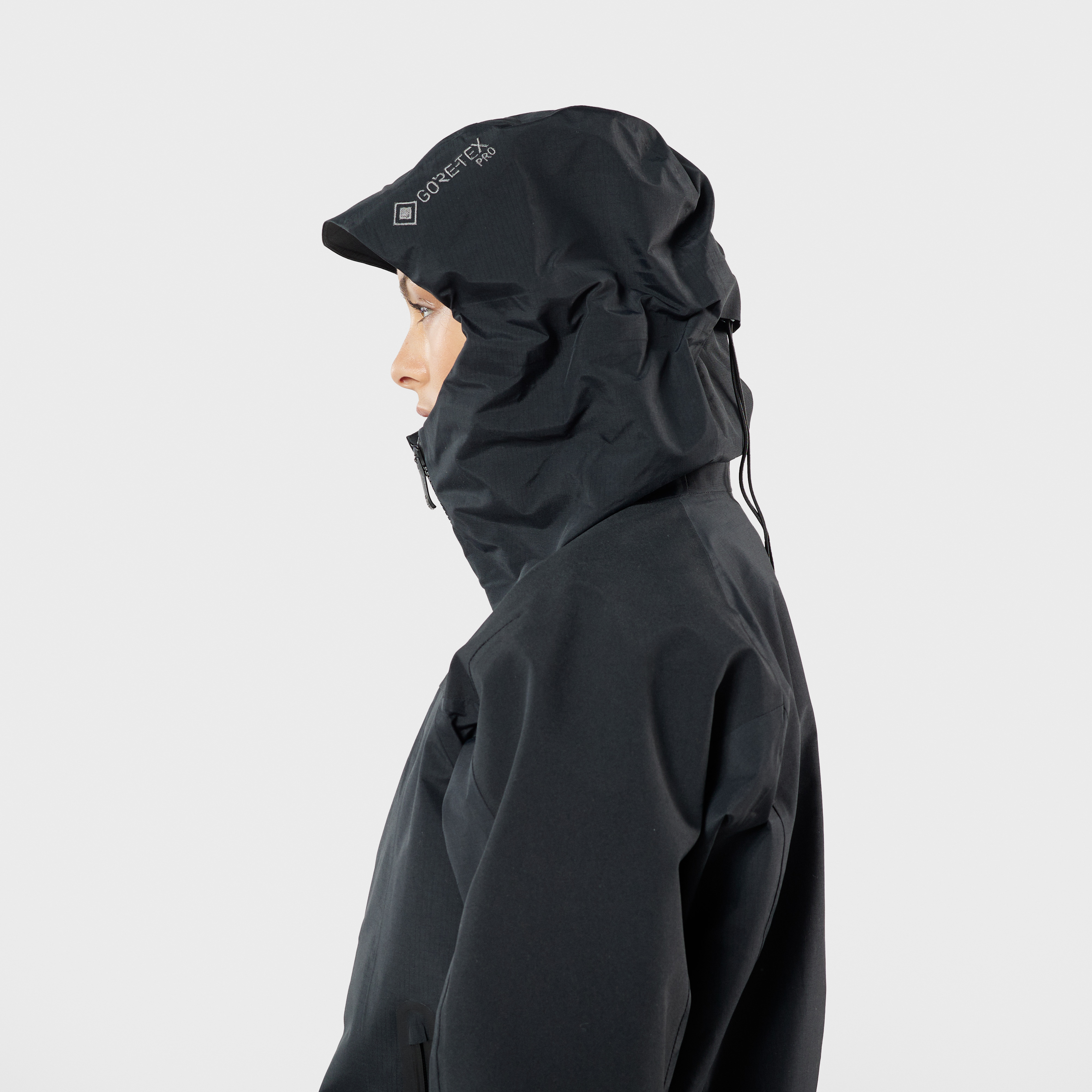 Women's Hornstrandir Gore-Tex Pro Jacket Black model-women