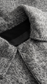 Vindur Fleece Lined Wool Coat Light Grey