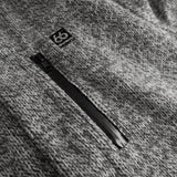 Vindur Fleece Lined Wool Coat Light Grey