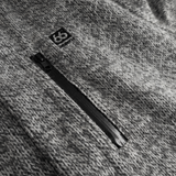 Vindur Fleece Lined Wool Coat Light Grey