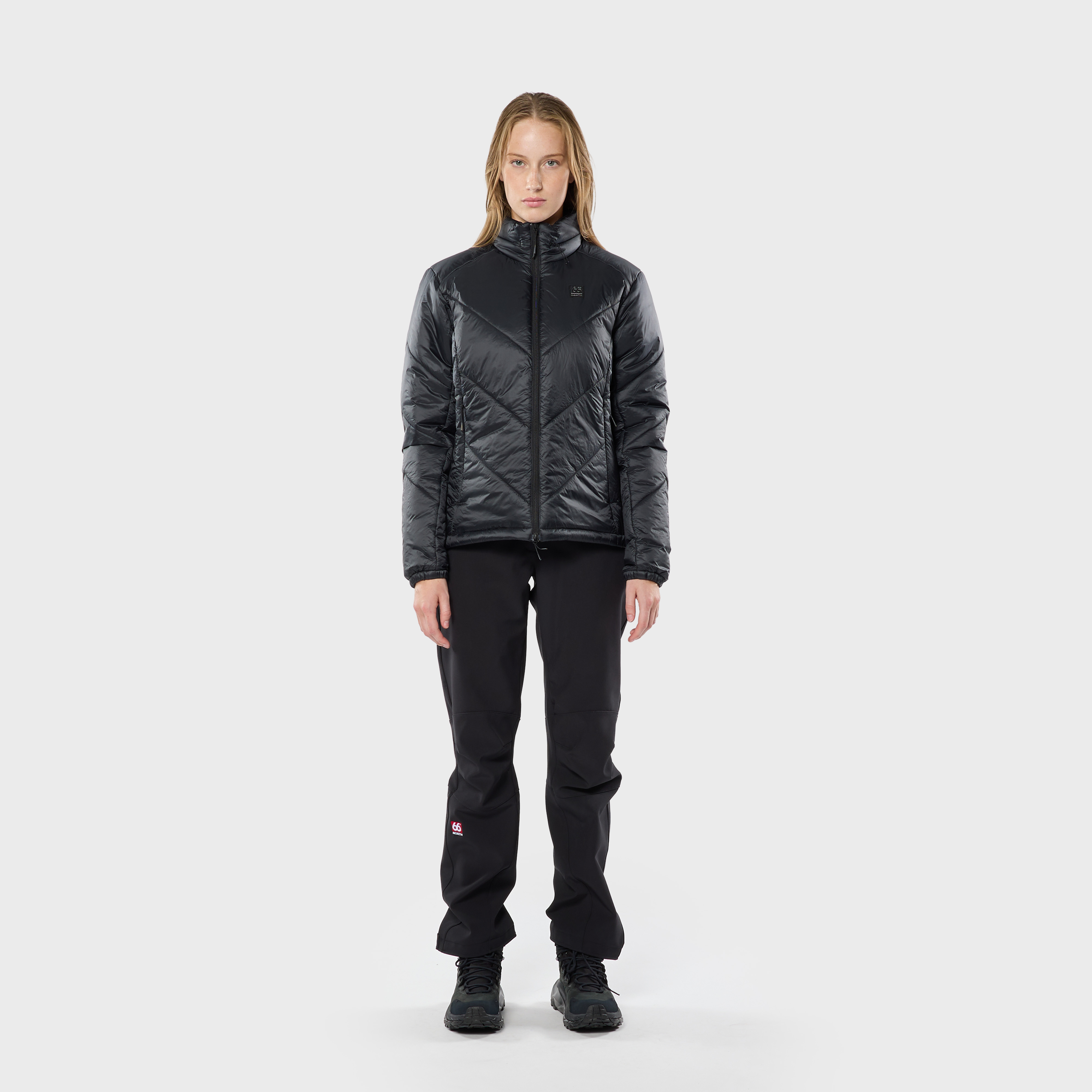 Women's Ljósufjöll High-Rise Jacket Black model-women [173cm / M]