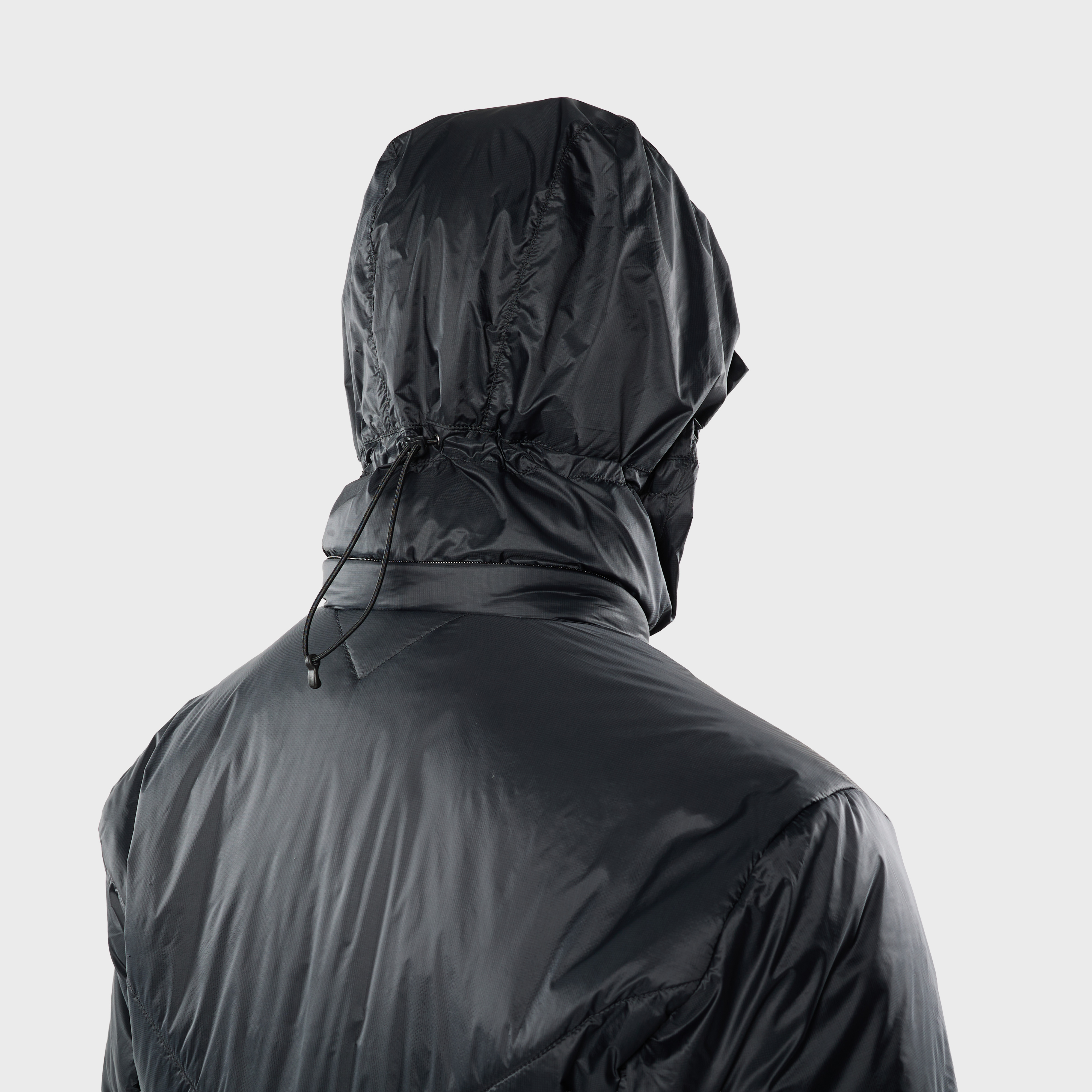 Women's Ljósufjöll High-Rise Jacket Black model-women