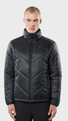 Men's Ljósufjöll High-Rise Jacket Black model-men [191cm / M]