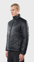 Men's Ljósufjöll High-Rise Jacket Black model-men
