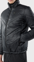 Men's Ljósufjöll High-Rise Jacket Black model-men