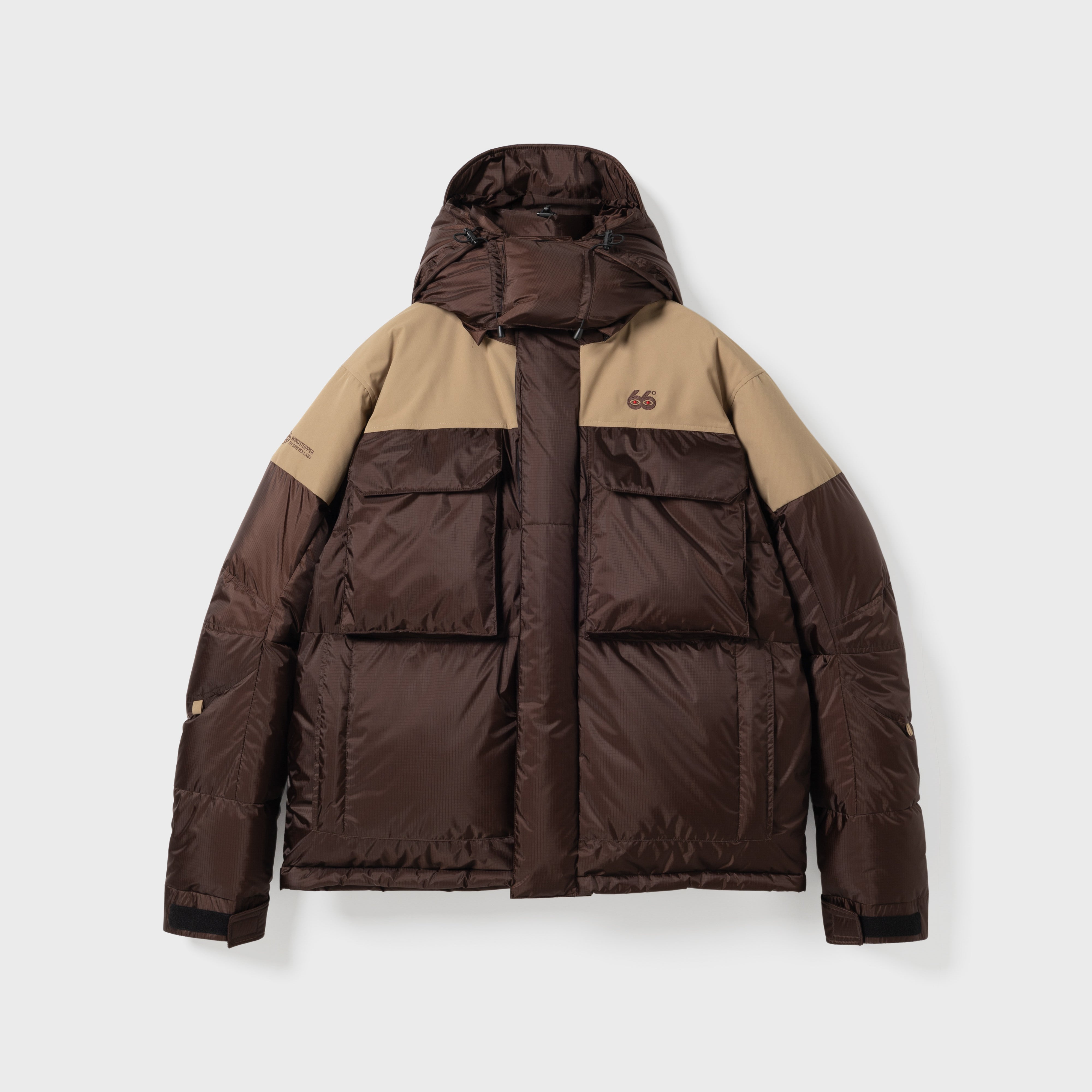 Women - 66°North x District Vision | Tindur Down Jacket - Earth Brown