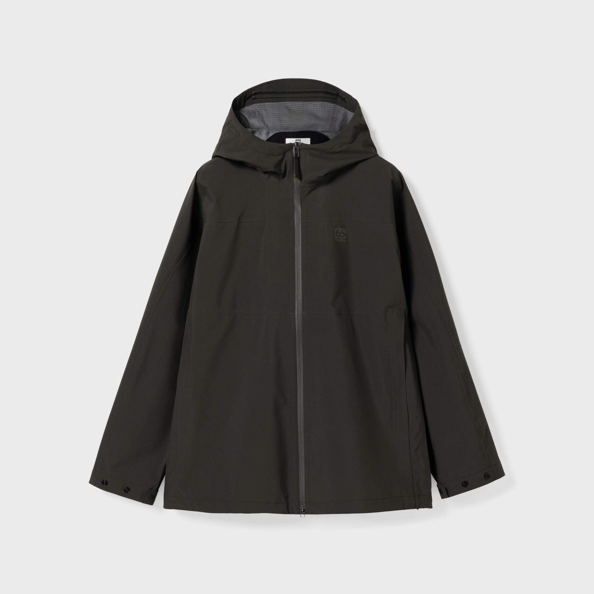 Men - Aðalvík Packable Rain Jacket - Alpine Grimmia – 66°North