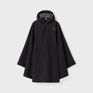 Men - Aðalvík Packable Rain Poncho - Black – 66°North