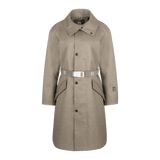 Sölvhóll trench coat Gravel