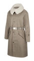 Sölvhóll trench coat Gravel