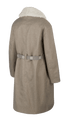 Sölvhóll trench coat Gravel