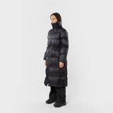 Women's Eldey Down Coat Dark Bay model-women