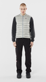 Men's Keilir Down Vest Grey Sky