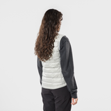 Women's Keilir Down Vest Grey Sky model-women