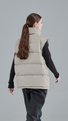 Dyngja Down Vest model-women