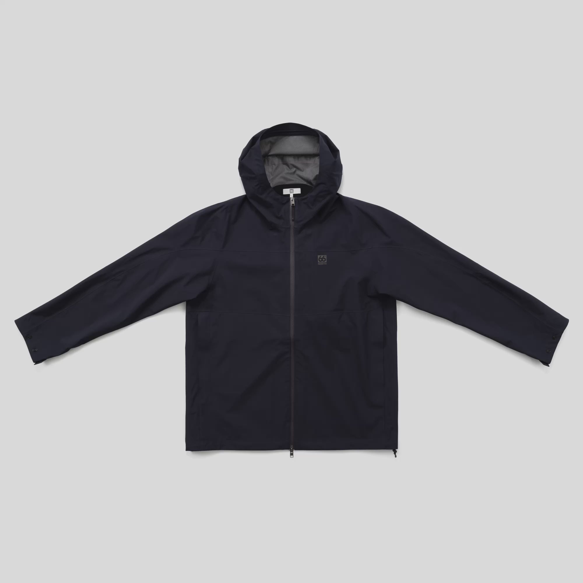 Men - Aðalvík Packable Rain Jacket - Alpine Grimmia – 66°North